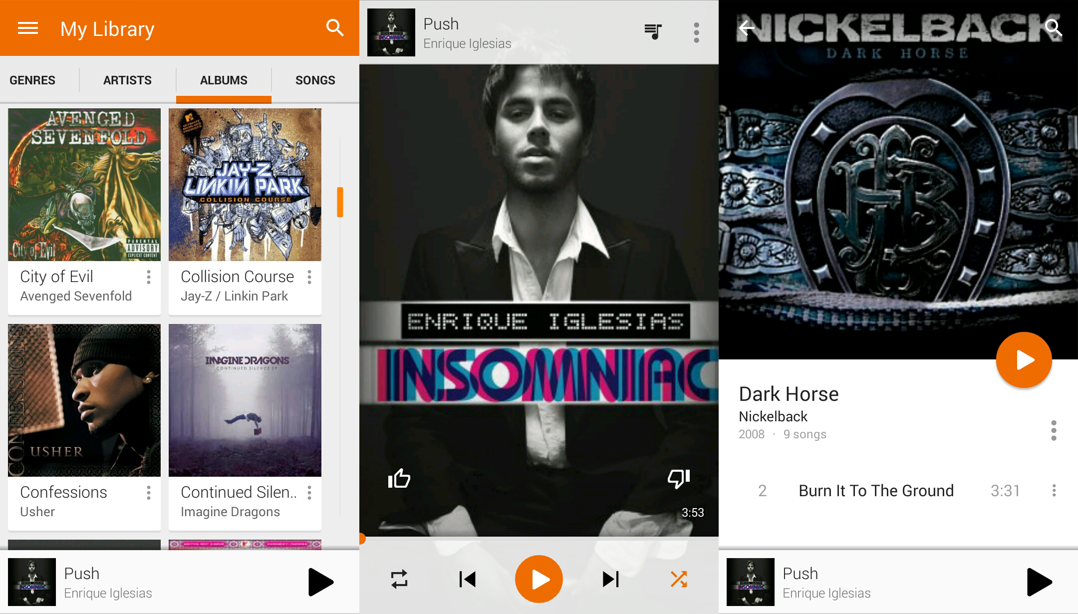 Style-Google Play Music