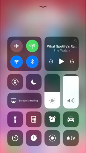 Control Center of iOS 11_appstudioz