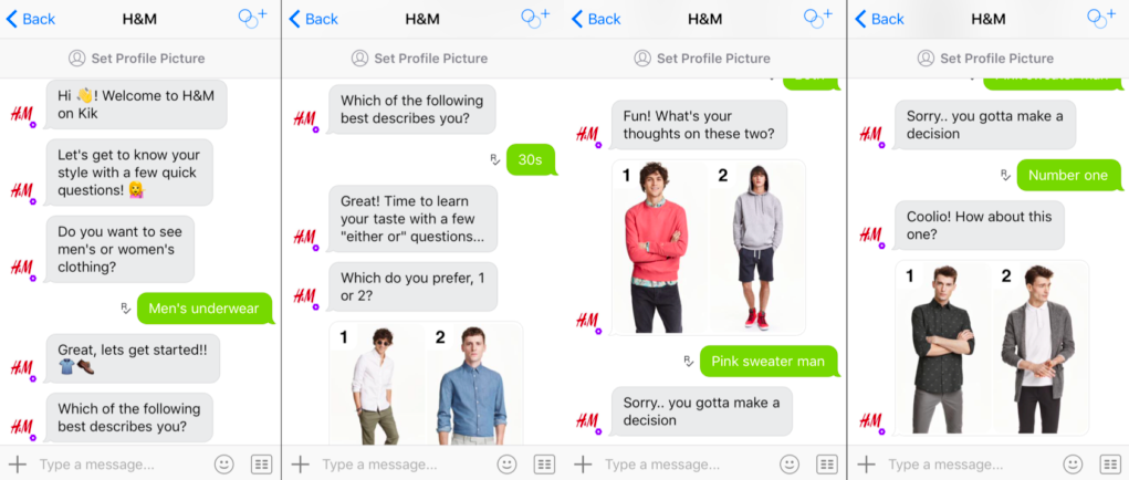 H&M Chatbot