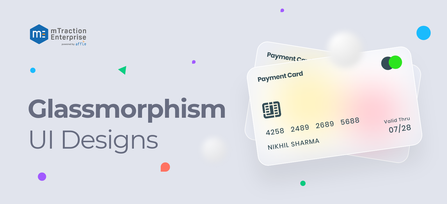 glassmorphism in ui design