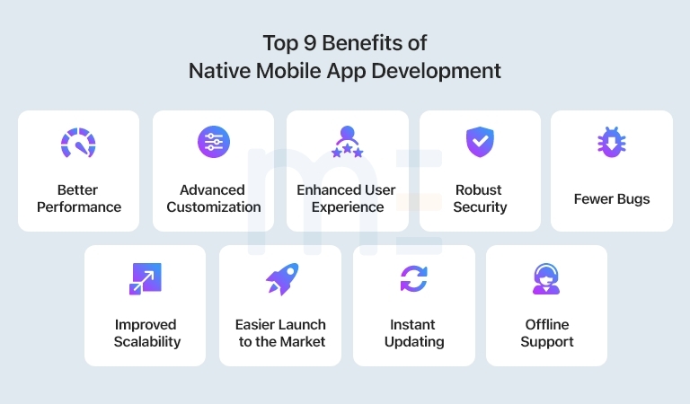 Benefits of Native Mobile App Development