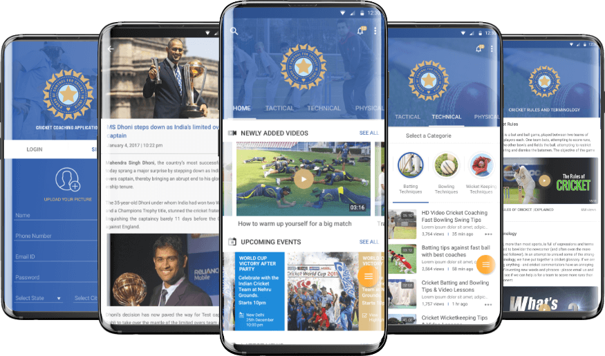 online cricket coaching app