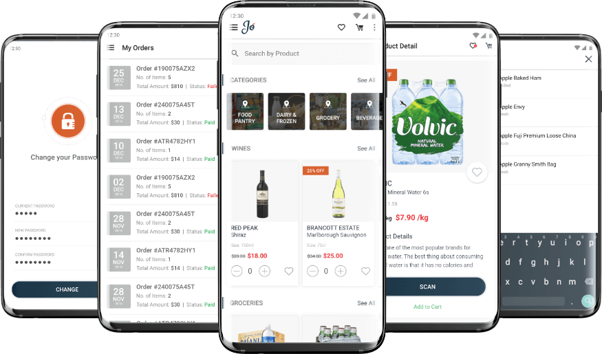 FMCG scan & go mobile app