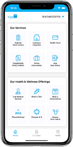 Niva Bupa Health & Medical Insurance Automation Application app screens